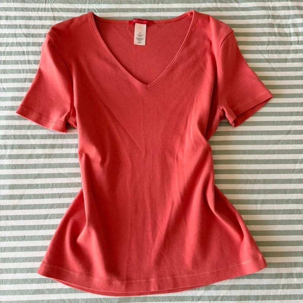 100 Cotton Tee Vintage Anne 543 B - Picture 1 of 3